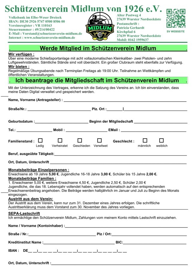 Aufnahmeantrag 26